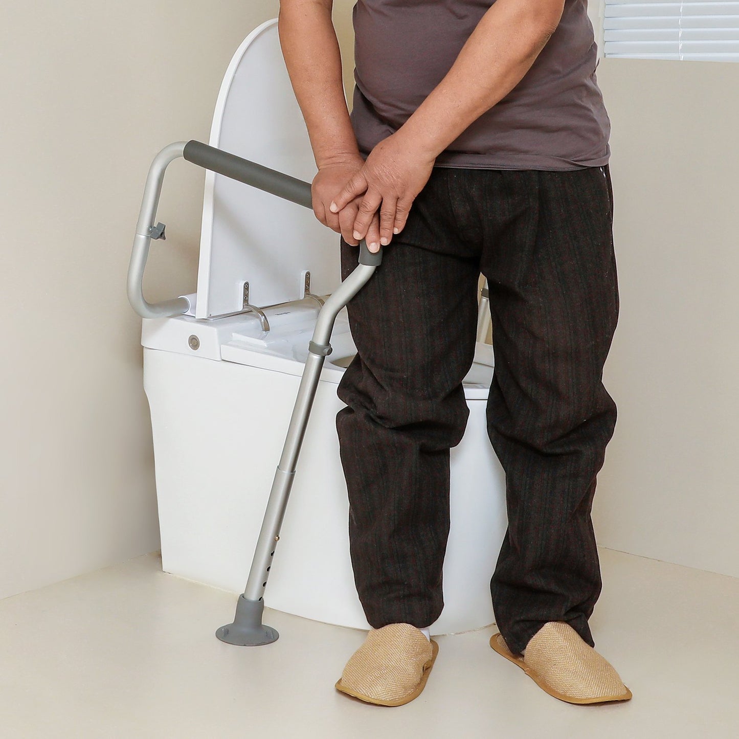 Adjustable Toilet Safety Rail