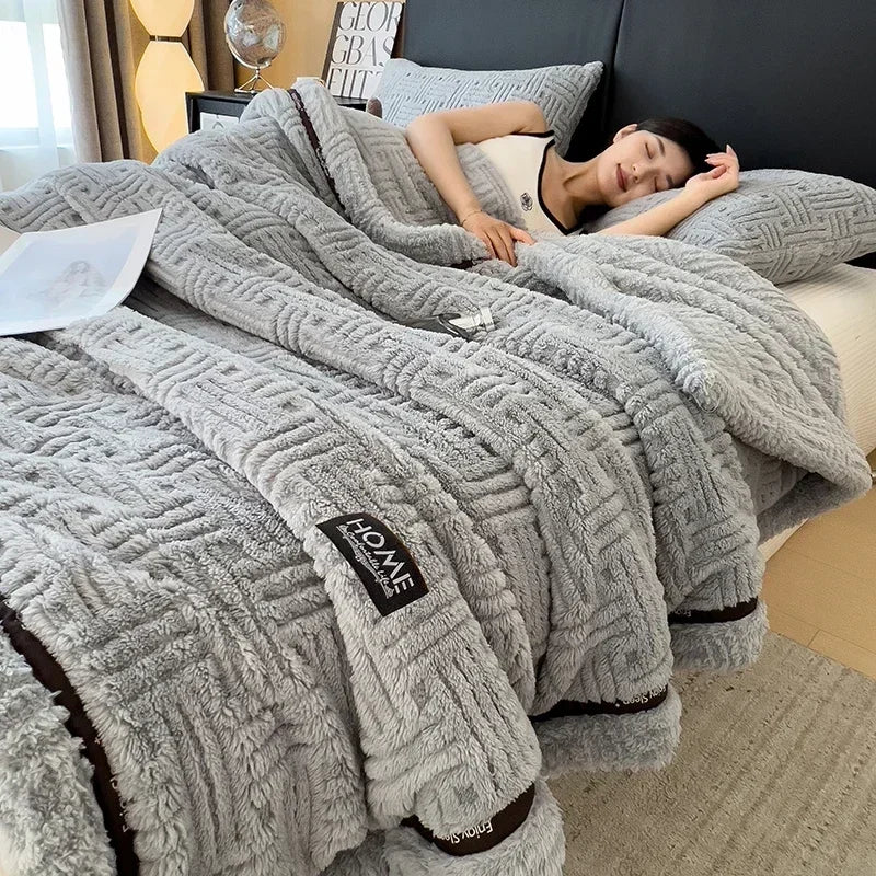 Soft and Fluffy Winter Blanket Maternal