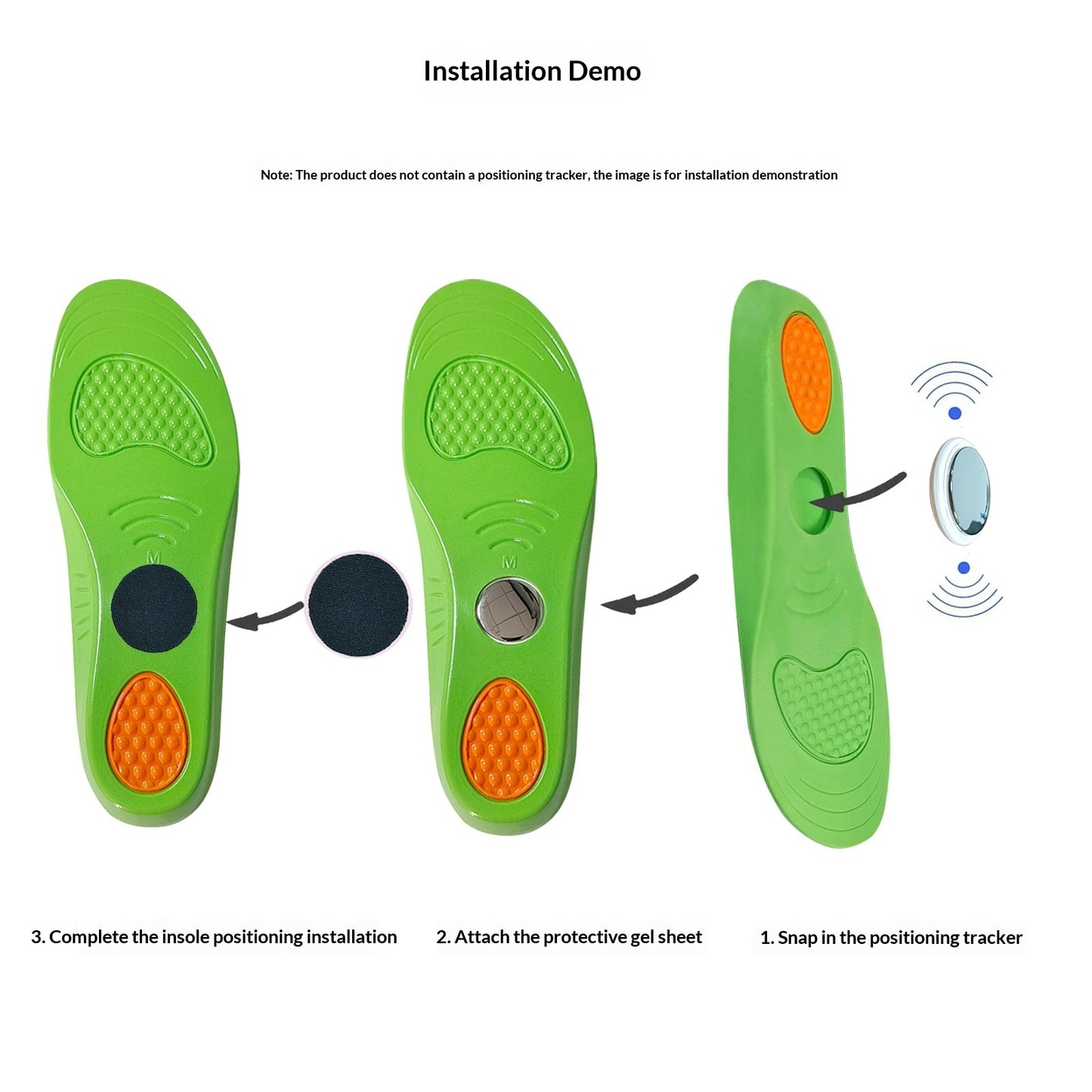 Anti-Loss Locator For Seniors Insoles For Shoes