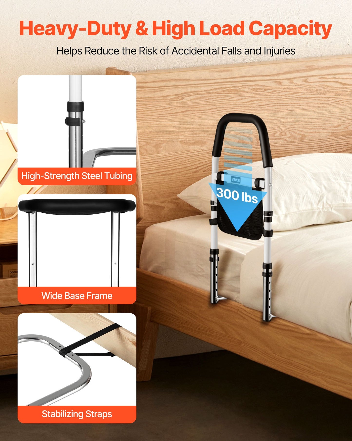 Bed Rail Assist Handle