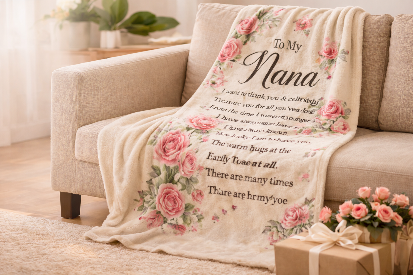 Nana Blanket – A Gift She Will Never Forget