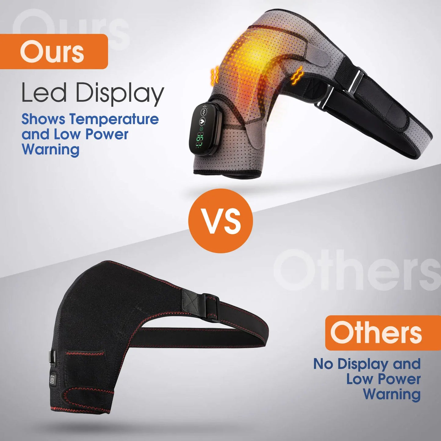 The Ning 021 Ergonomic Shoulder Vibration Massager