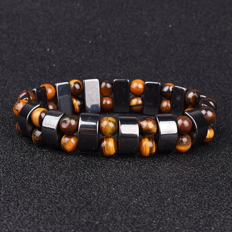 The HOBBORN Natural Energy Strand Bracelet
