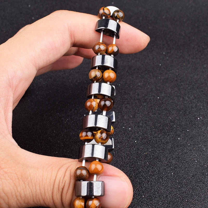 The HOBBORN Natural Energy Strand Bracelet