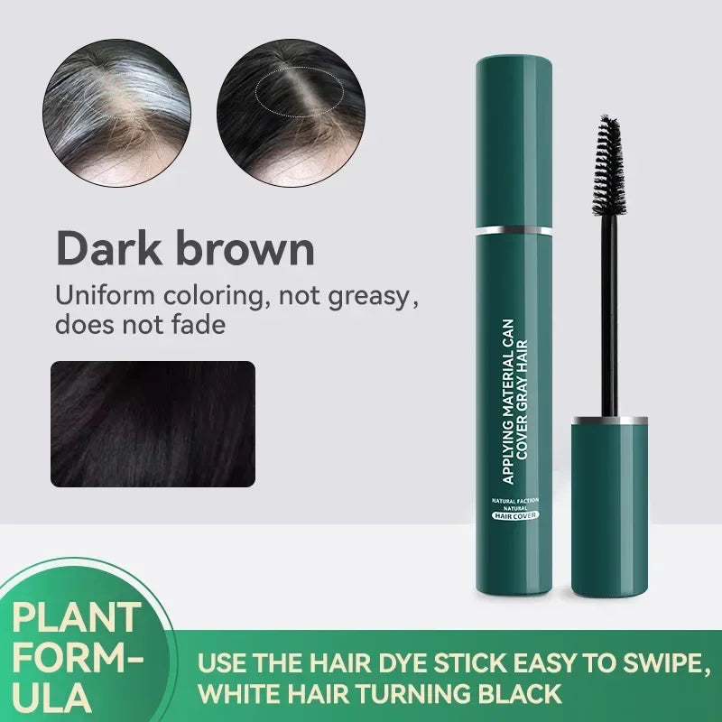 The Instant-Fix Hair Dye Wand: Precision Root & Grey Coverage