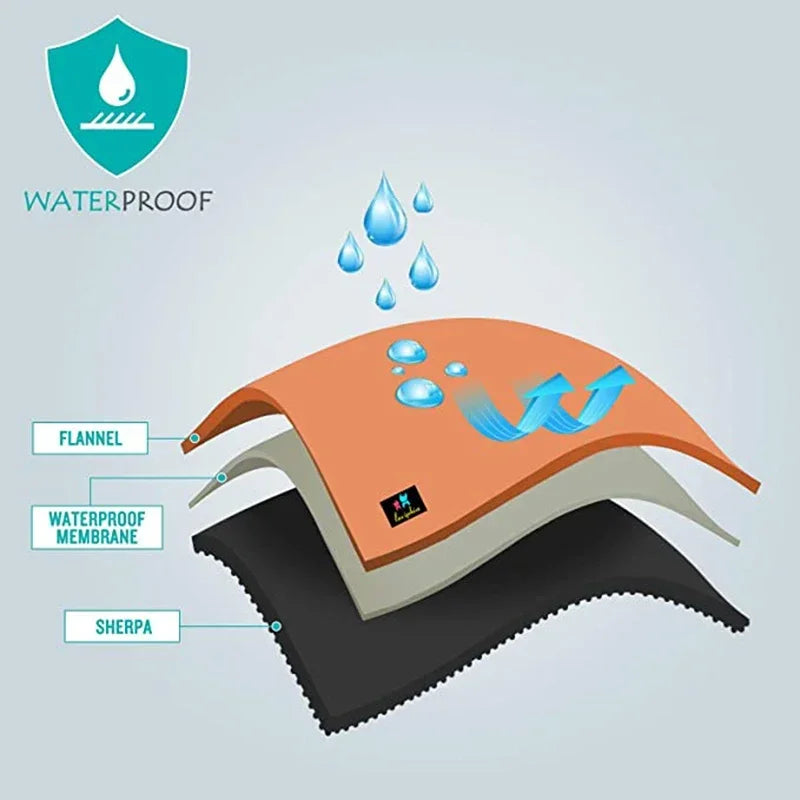 Luxury Shaggy Winter Waterproof  Blanket