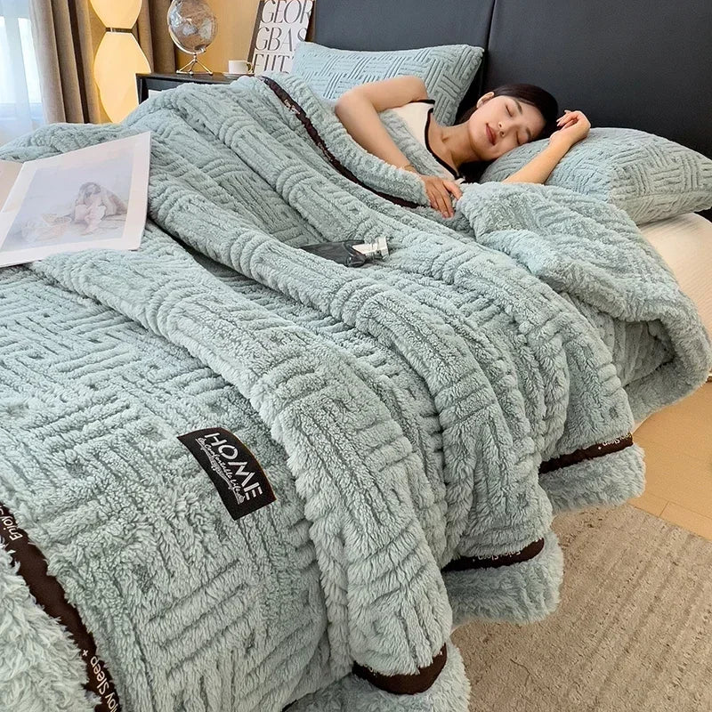 Soft and Fluffy Winter Blanket Maternal