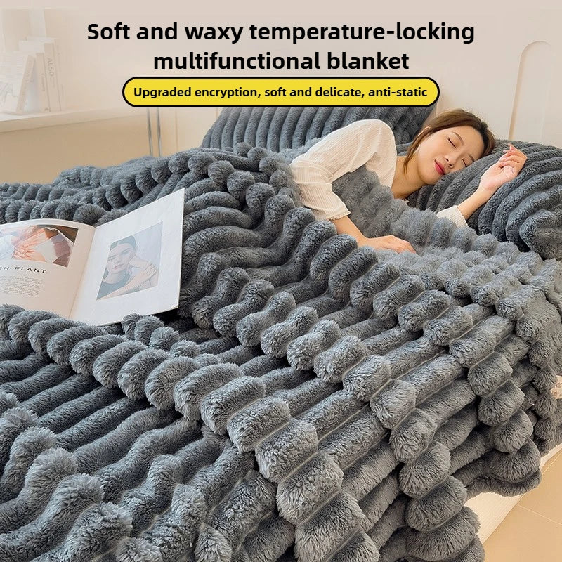Solid Thickened Blanket