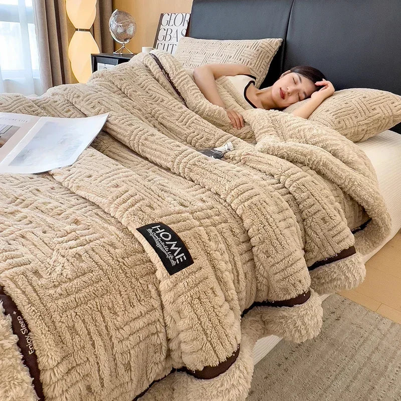 Soft and Fluffy Winter Blanket Maternal