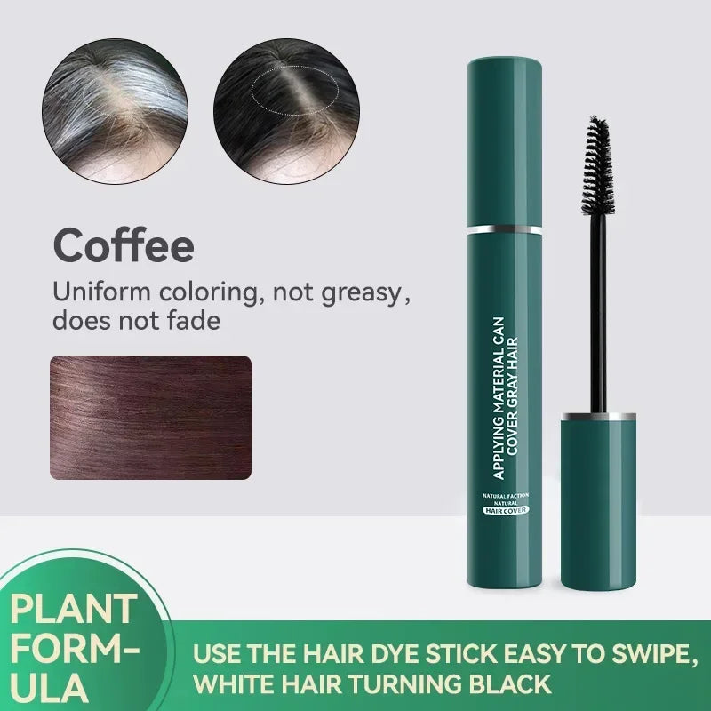The Instant-Fix Hair Dye Wand: Precision Root & Grey Coverage