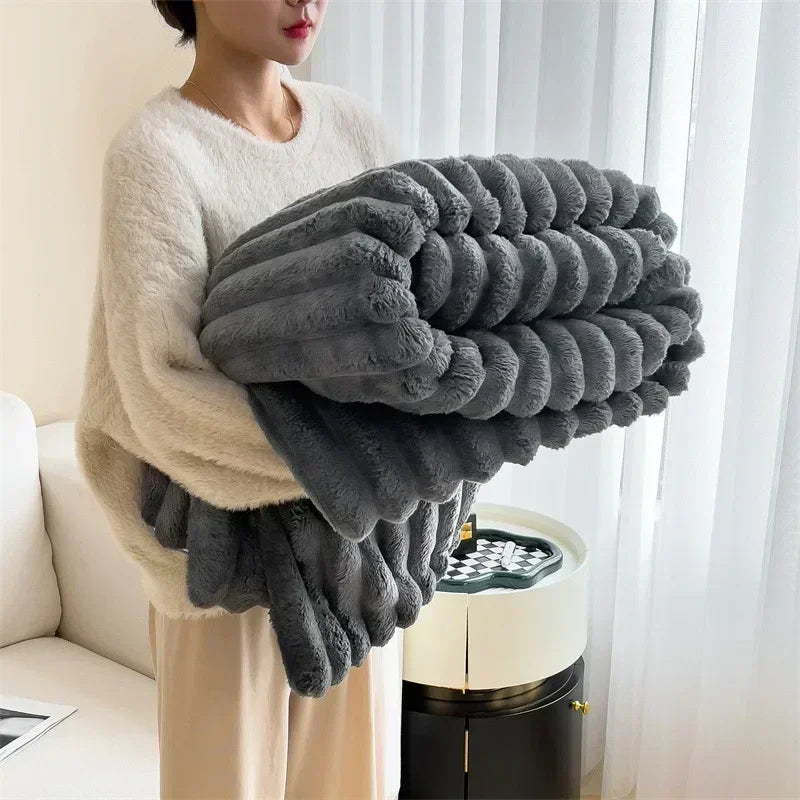 Soft Warmth Sofa Blankets