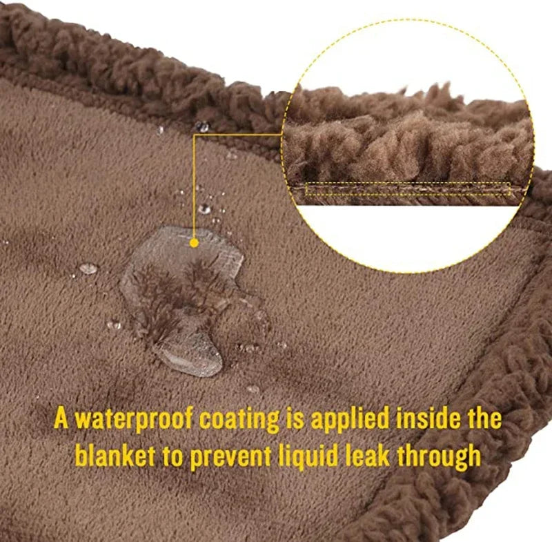 Luxury Shaggy Winter Waterproof  Blanket