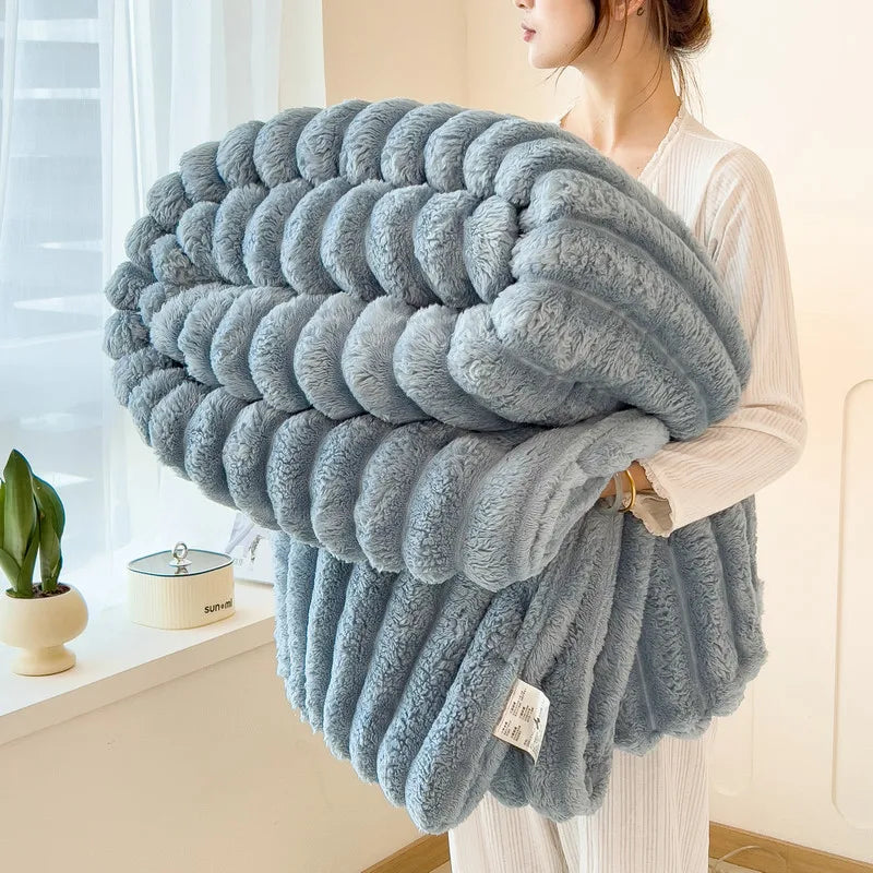 Solid Thickened Blanket