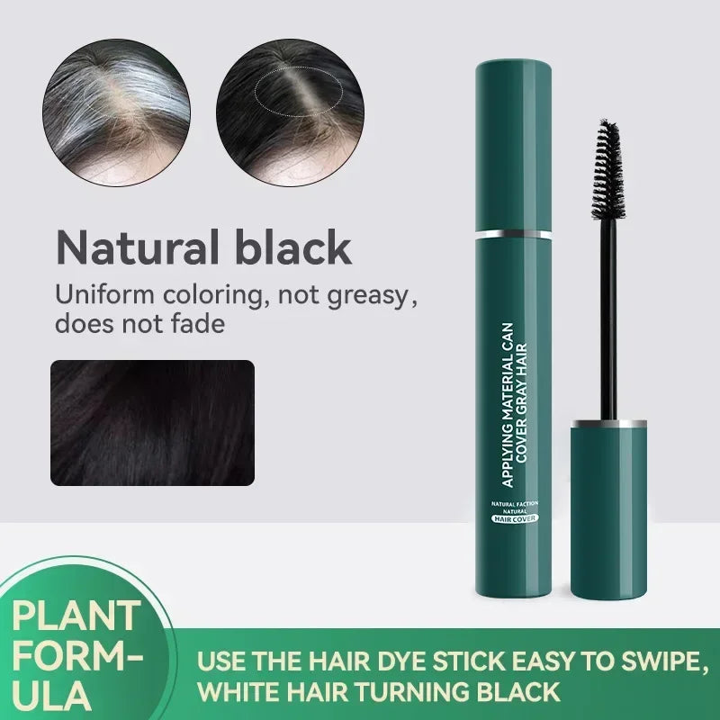 The Instant-Fix Hair Dye Wand: Precision Root & Grey Coverage