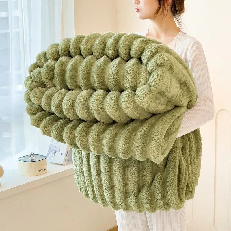 Solid Thickened Blanket