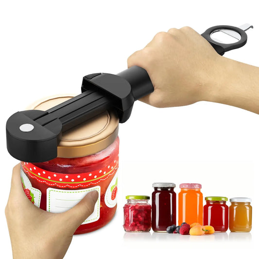 The Ultimate 6-in-1 Stainless Steel Multifunctional Opener