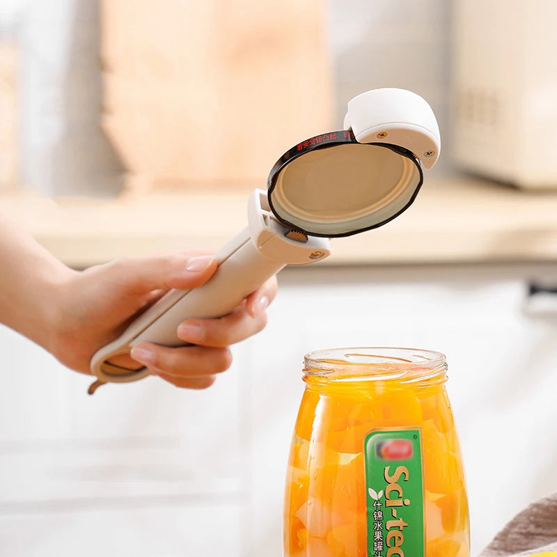 The Ultimate 6-in-1 Stainless Steel Multifunctional Opener