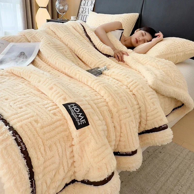 Soft and Fluffy Winter Blanket Maternal