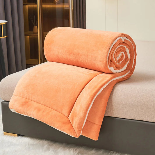 Super Soft Imitation Lambswool Blanket