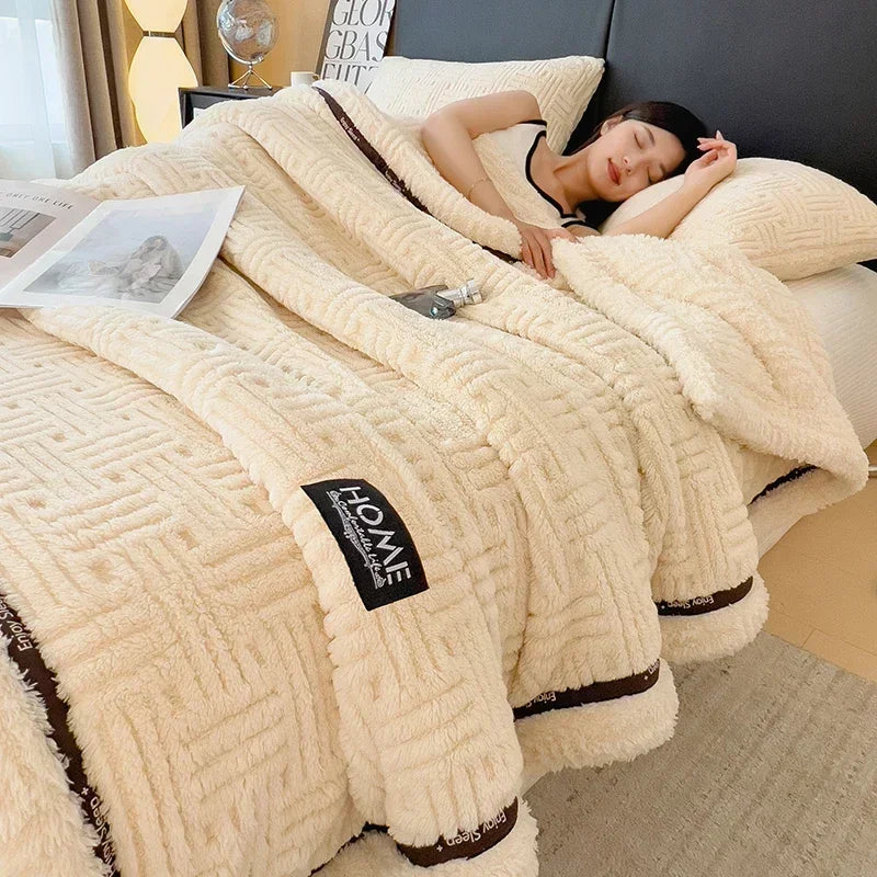 Soft and Fluffy Winter Blanket Maternal