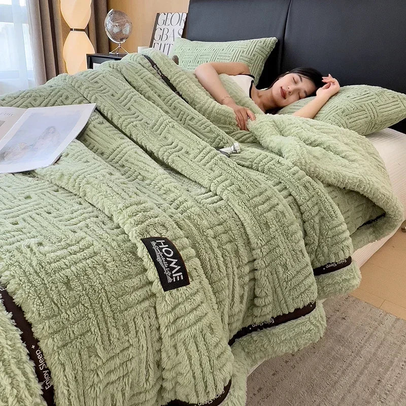 Soft and Fluffy Winter Blanket Maternal