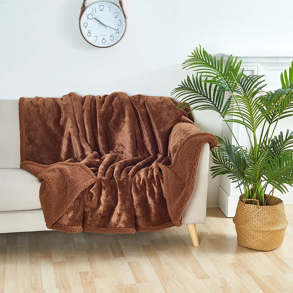 Luxury Shaggy Winter Waterproof  Blanket