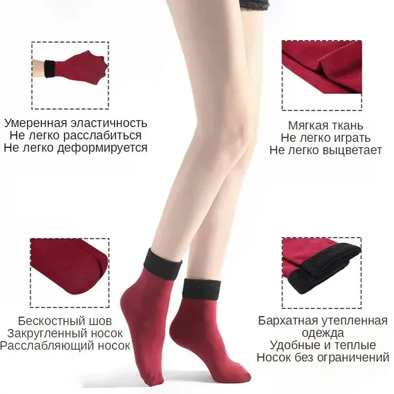 Cold feet? The High-Performance Thermal Knee-High Socks