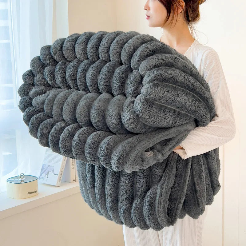 Solid Thickened Blanket