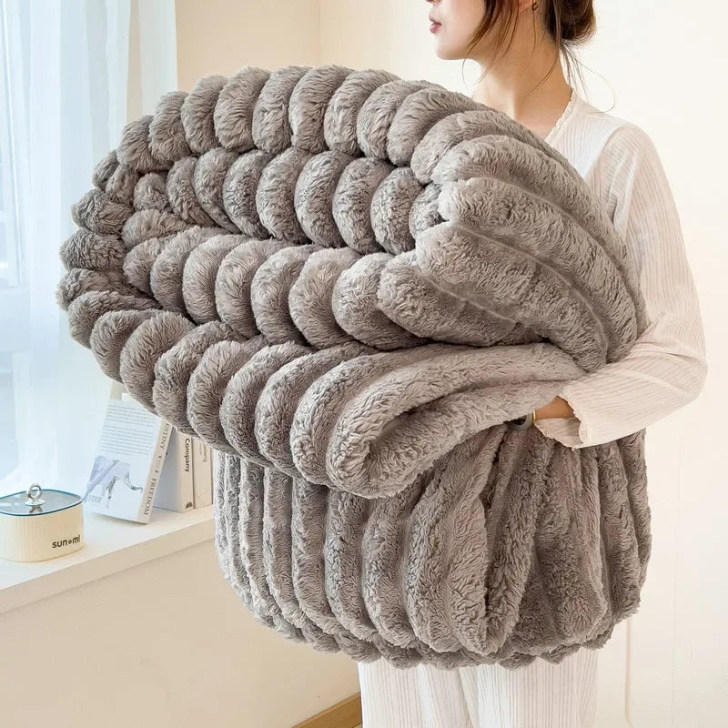 Solid Thickened Blanket