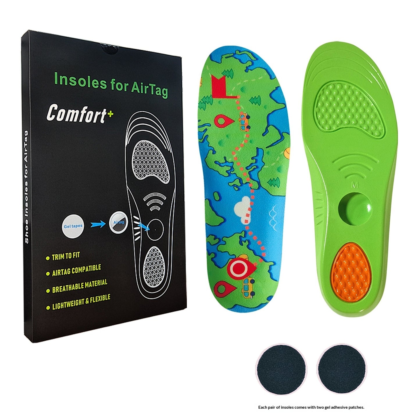 Anti-Loss Locator For Seniors Insoles For Shoes