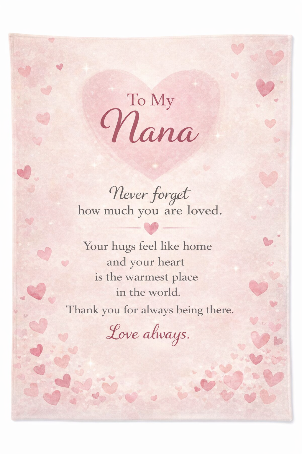 Nana Blanket – A Gift She Will Never Forget